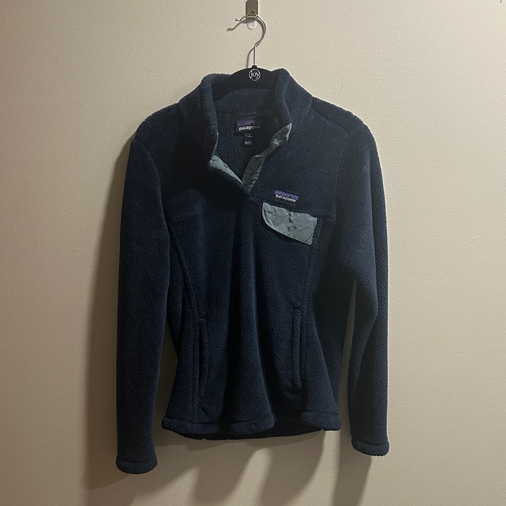 Patagonia Dark Blue Fleece Jacket